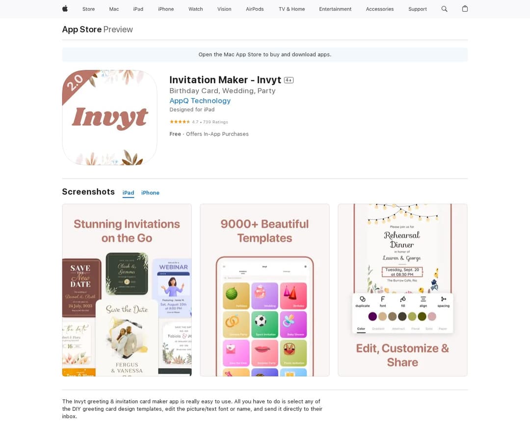 Invitation Maker - Invyt