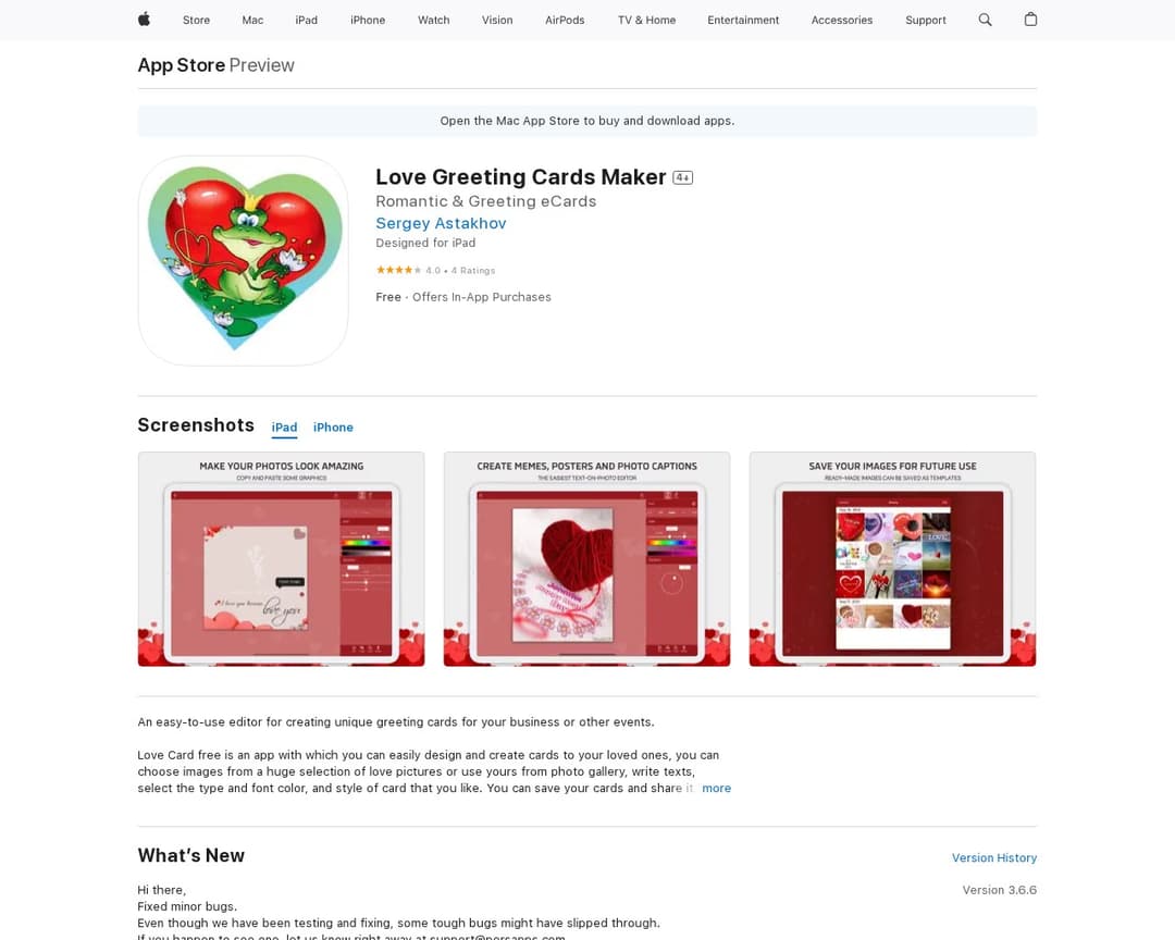 Love Greeting Cards Maker