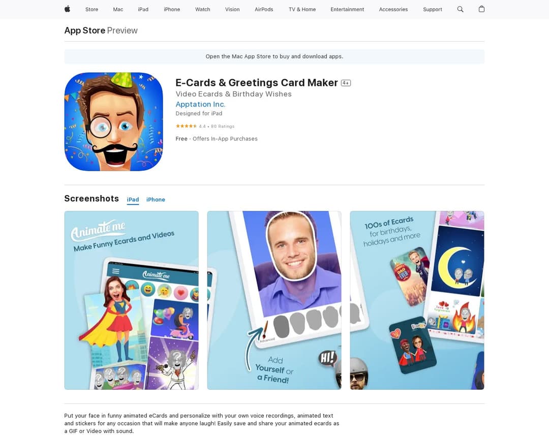 E-Cards & Greetings Card Maker