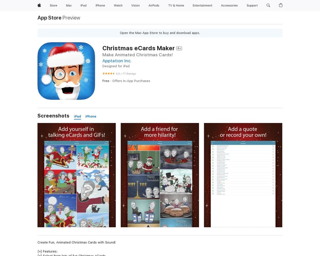 Christmas eCards Maker