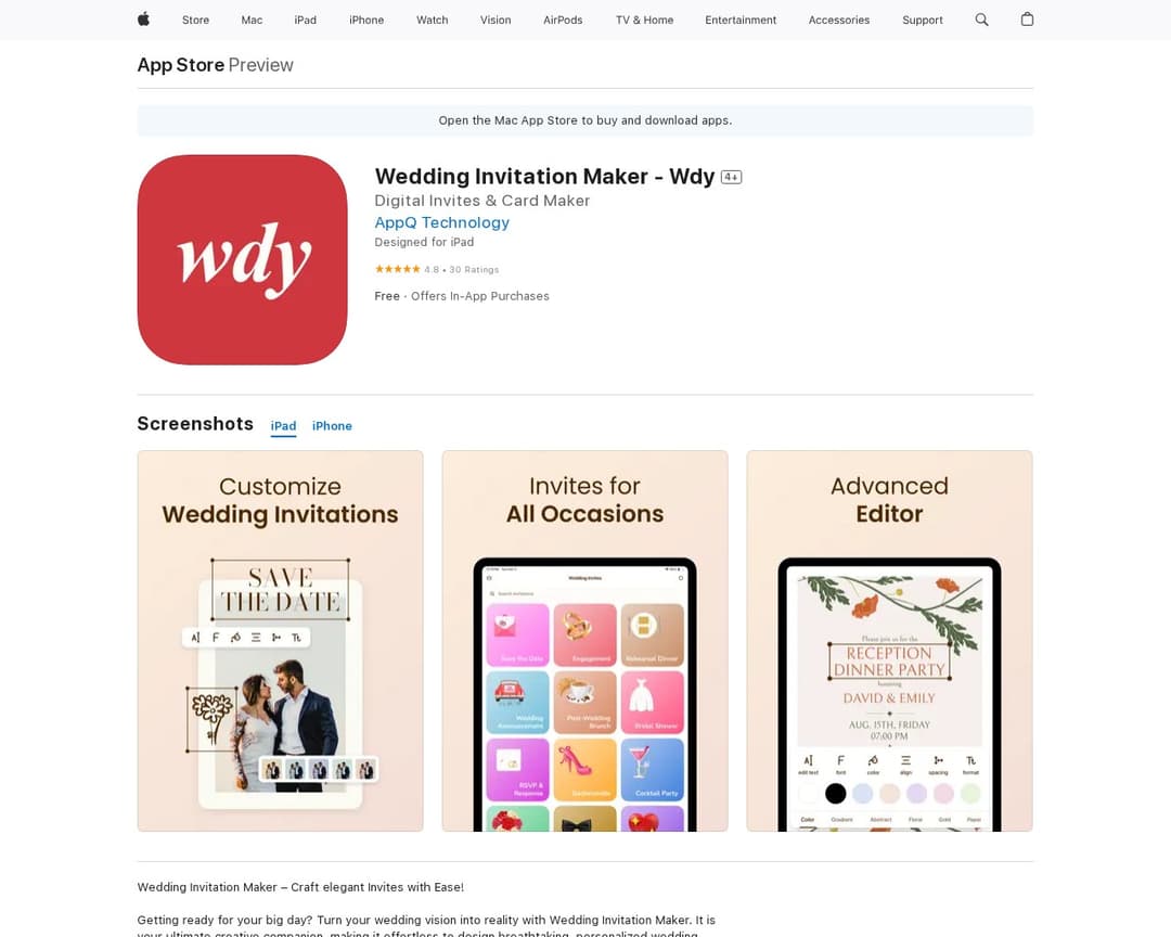 Wedding Invitation Maker - Wdy