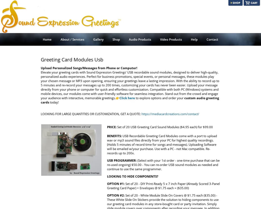 Sound Expression Greetings