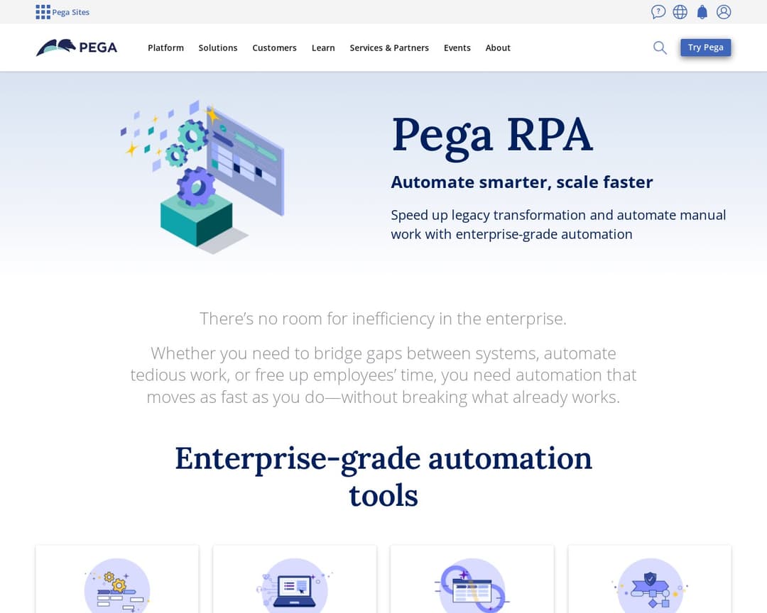 Pega Robotic Process Automation