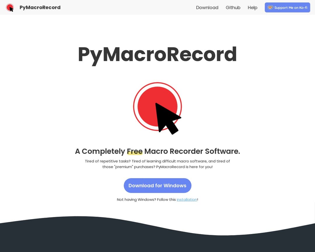 PyMacroRecord