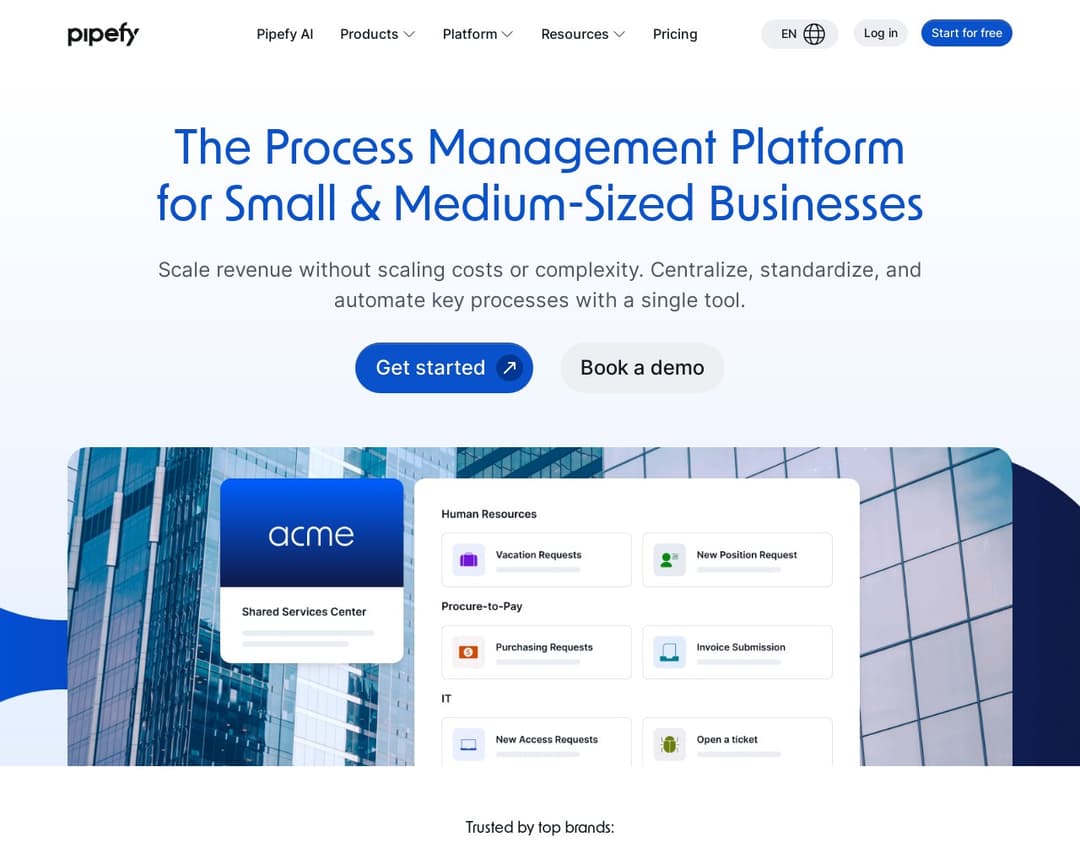 Pipefy for SMBs