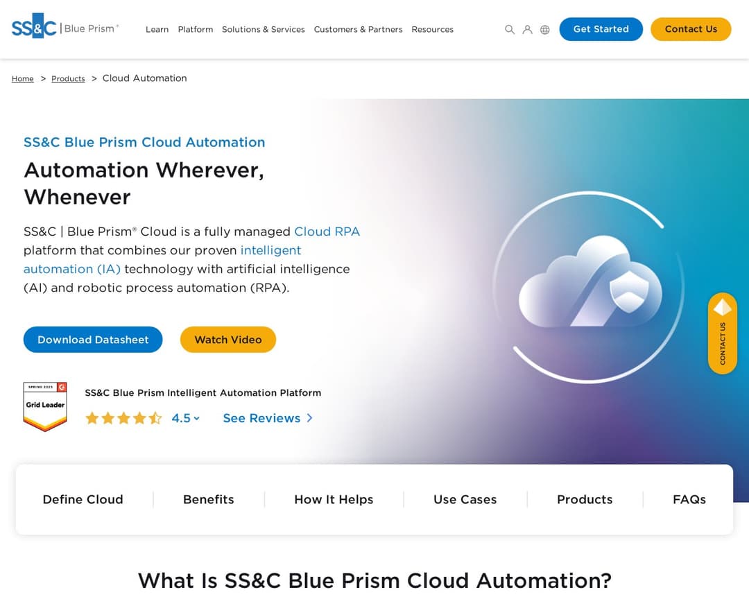 Blue Prism Cloud