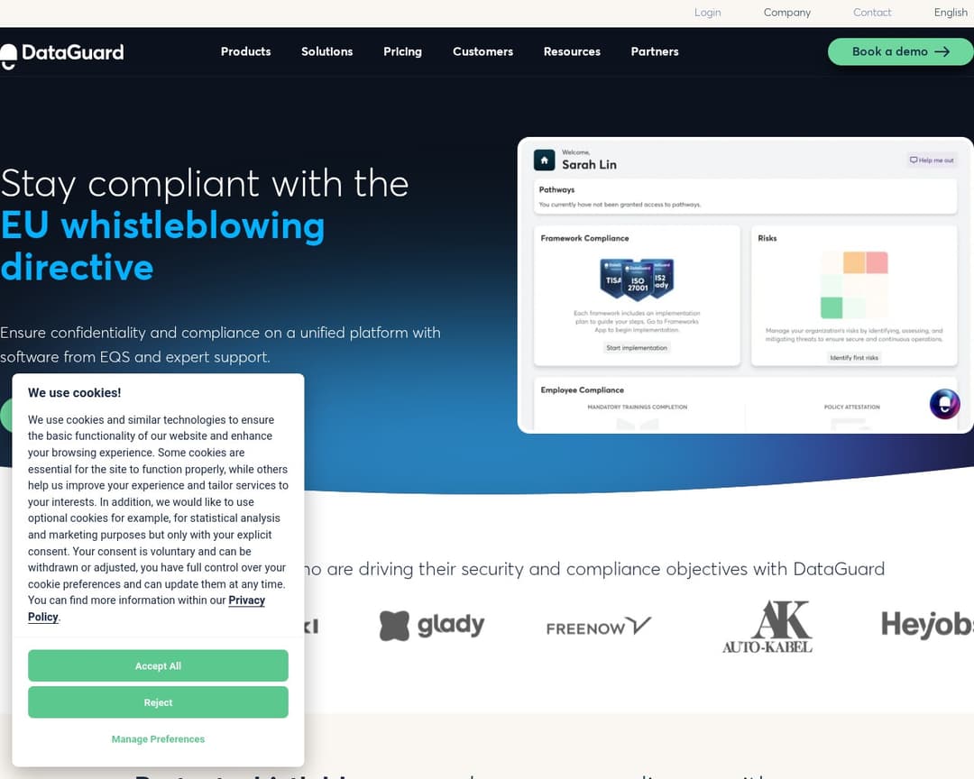 DataGuard Whistleblowing
