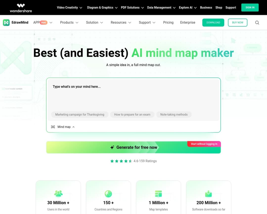 Wondershare EdrawMind
