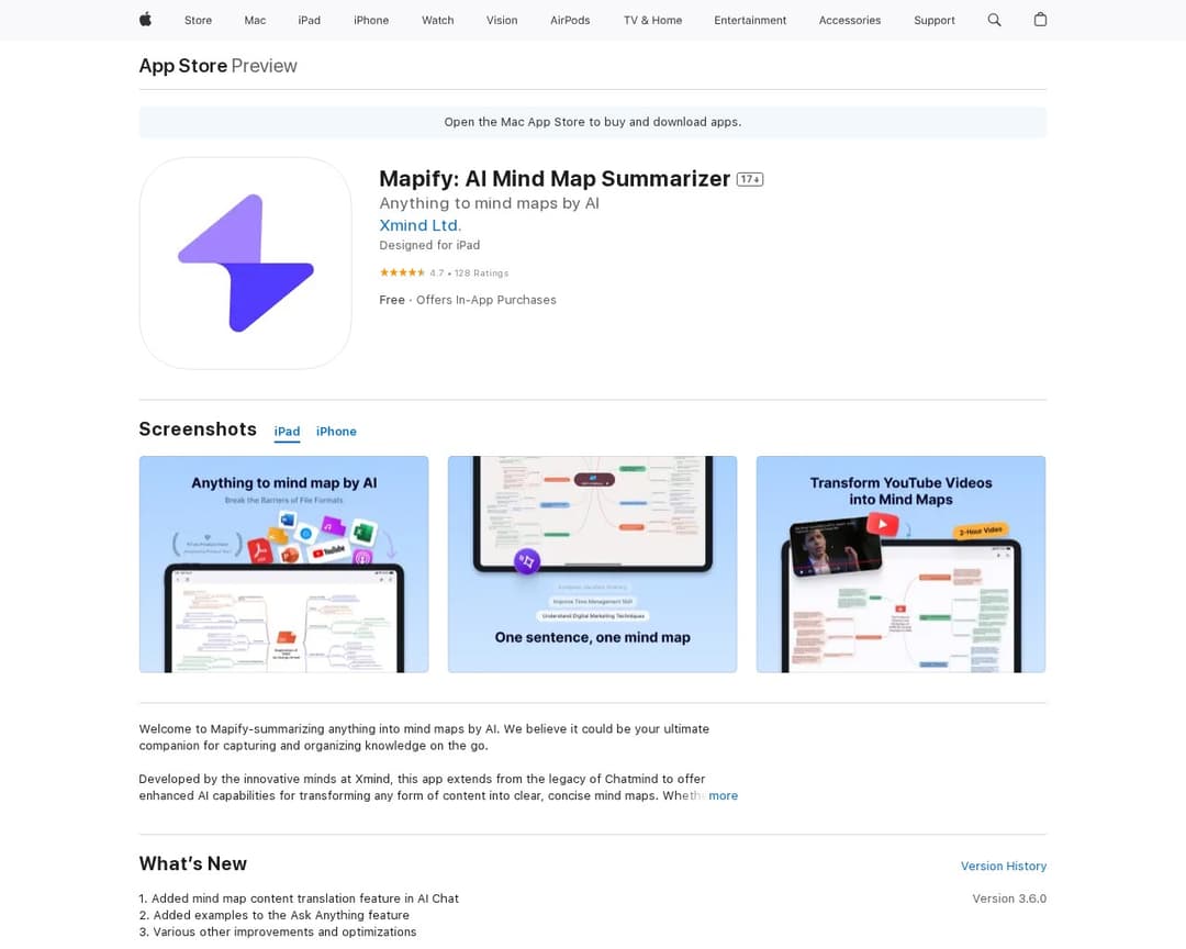 Mapify: AI Mind Map Summarizer