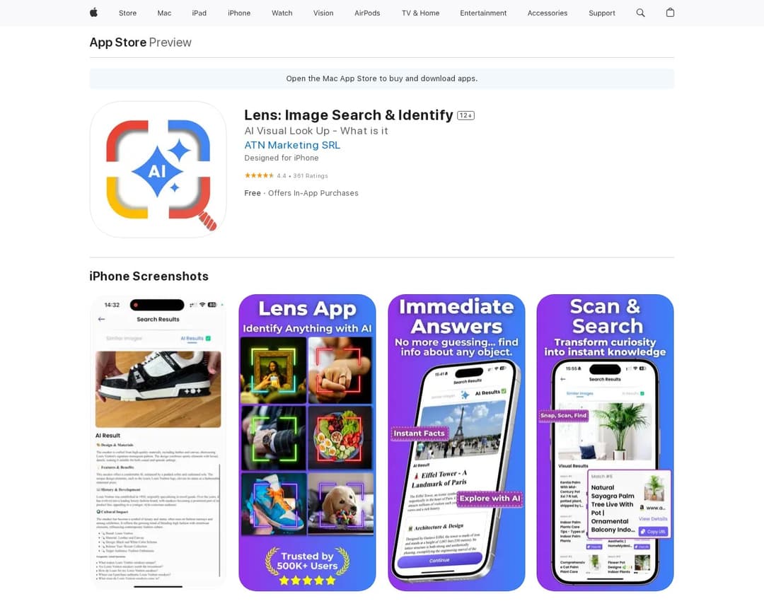 Lens: Image Search & Identify
