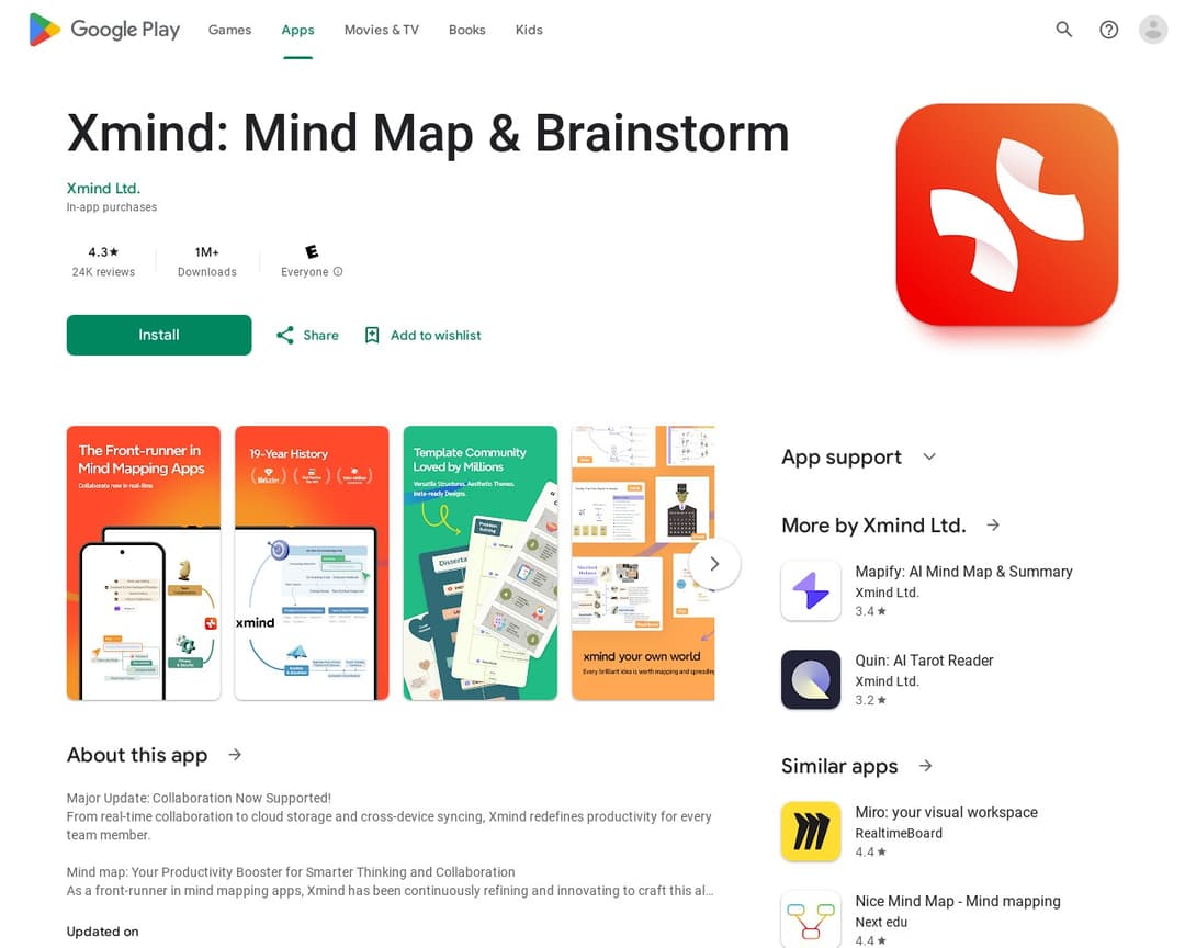 Xmind: Mind Map & Brainstorm