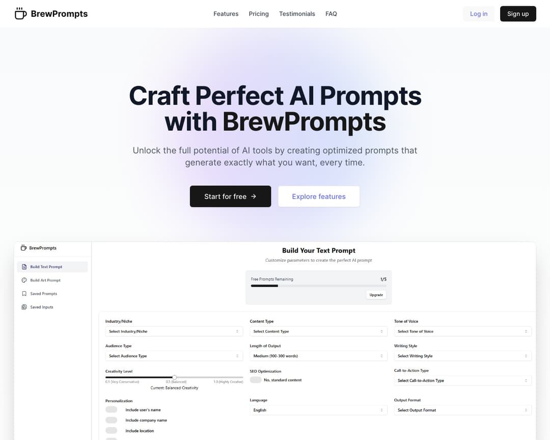 BrewPrompts
