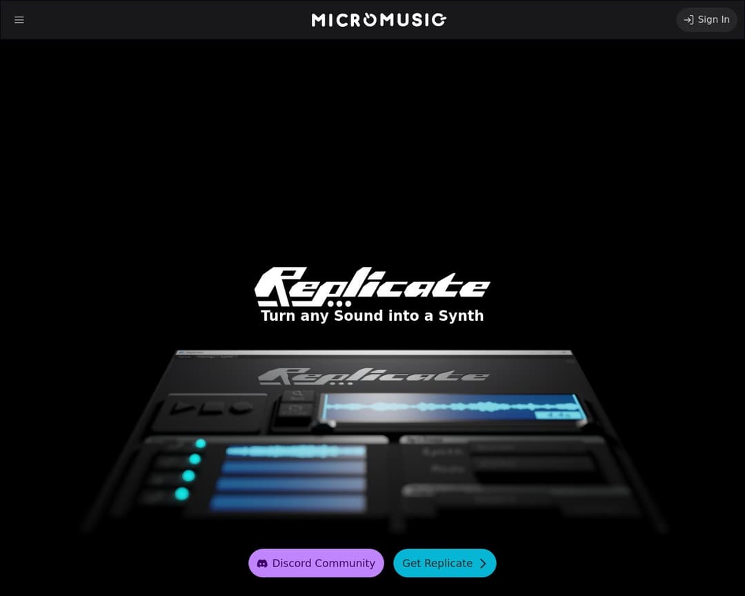 MicroMusic Replicate