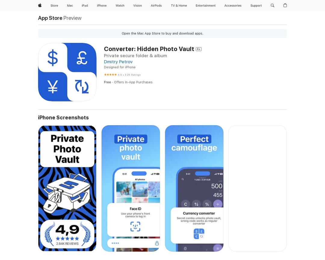 Converter: Hidden Photo Vault