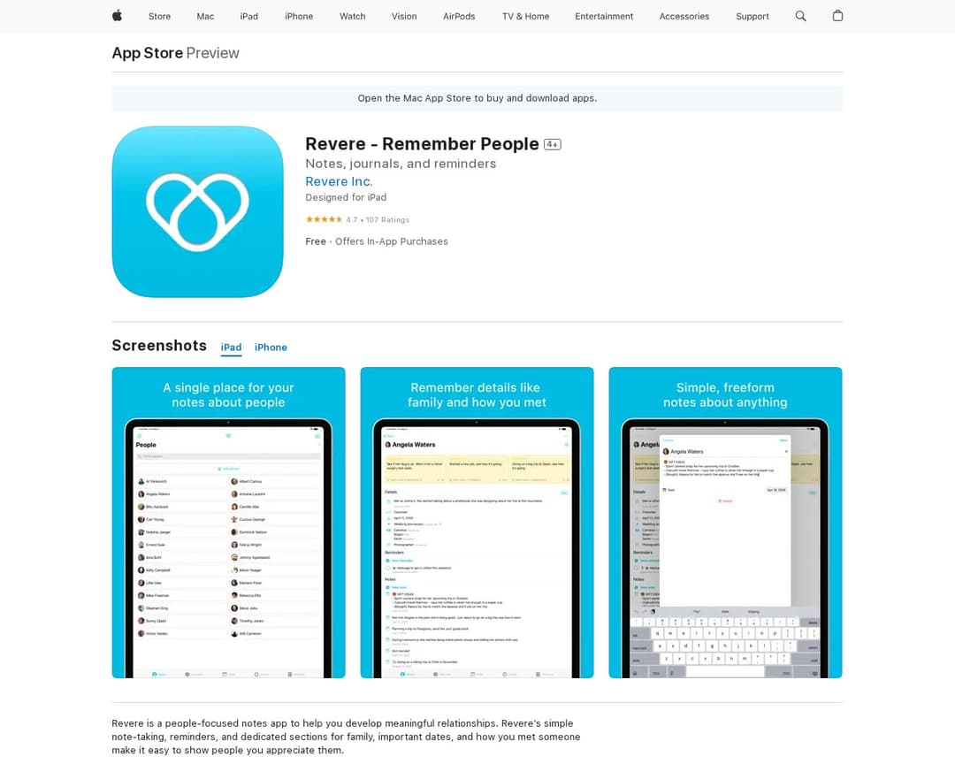 Revere - Remember People