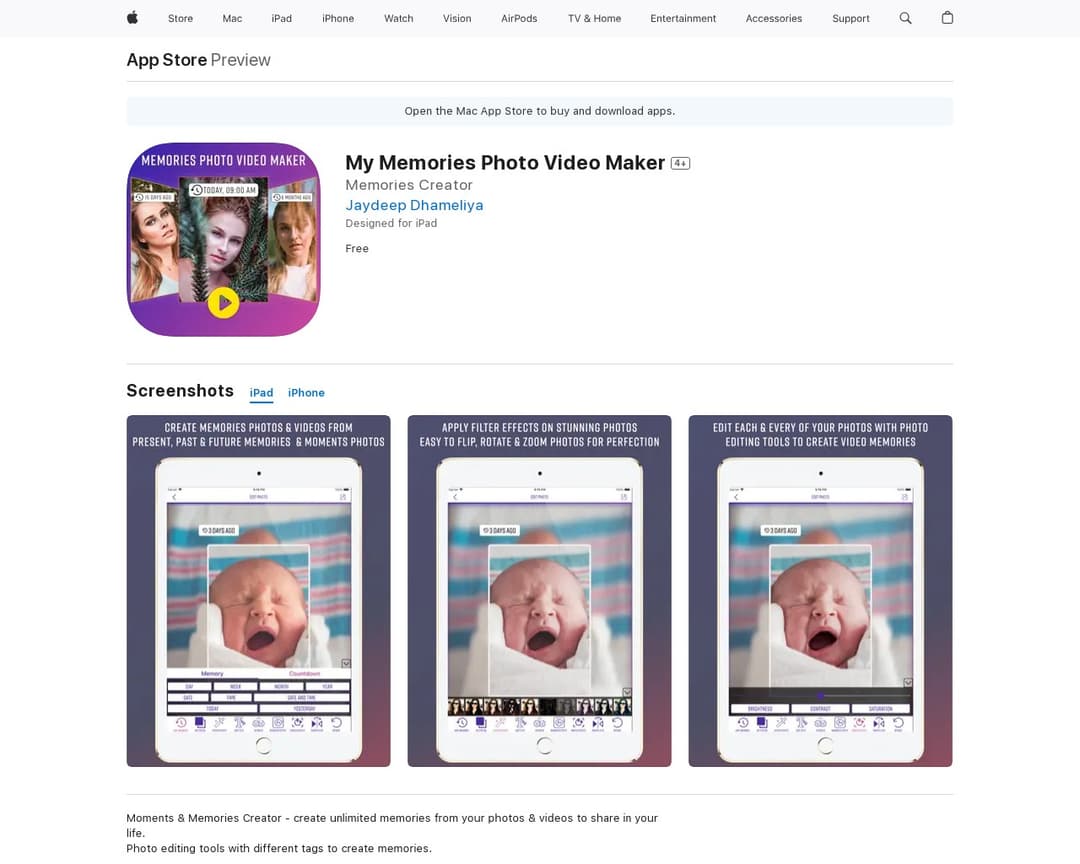 My Memories Photo Video Maker