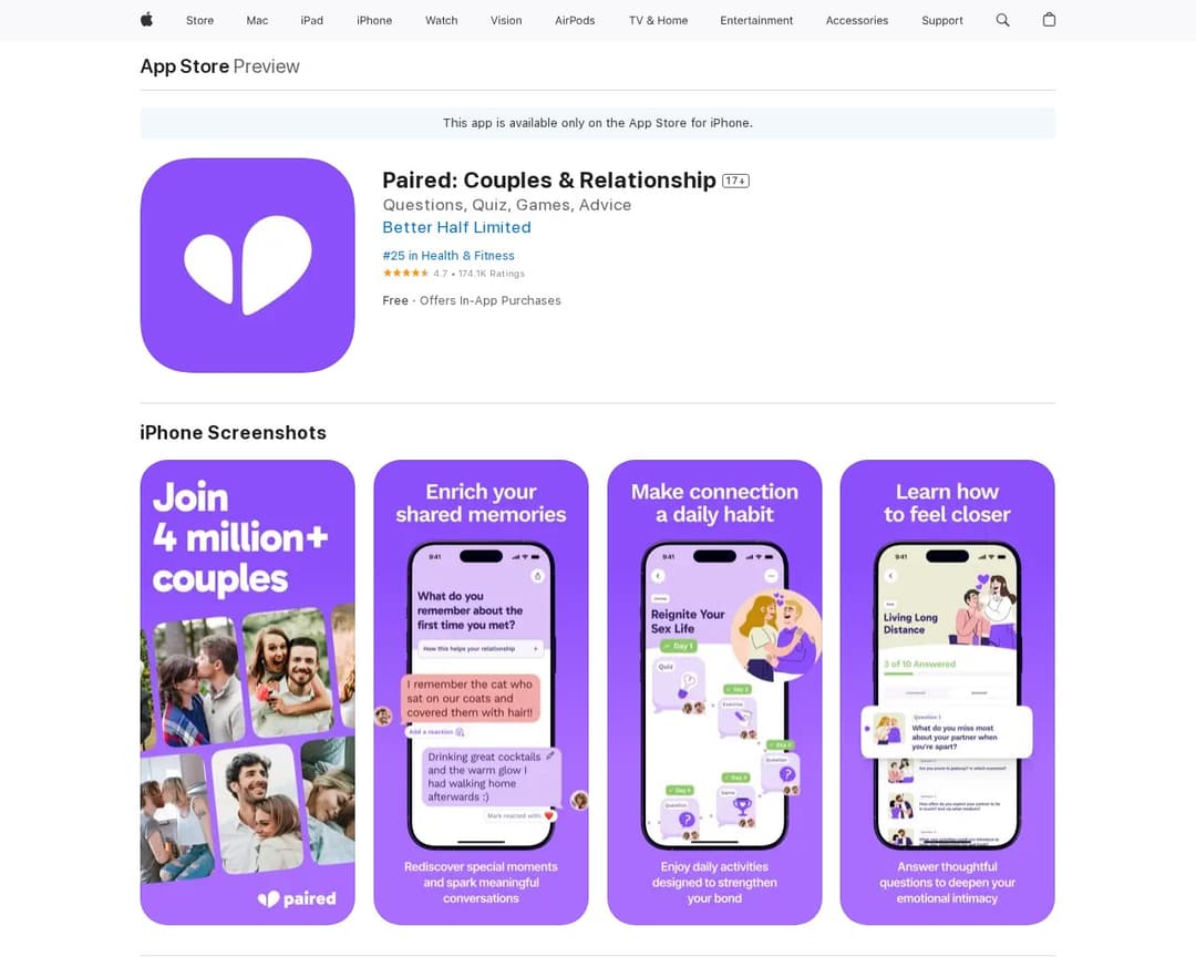 Paired: Couples & Relationship