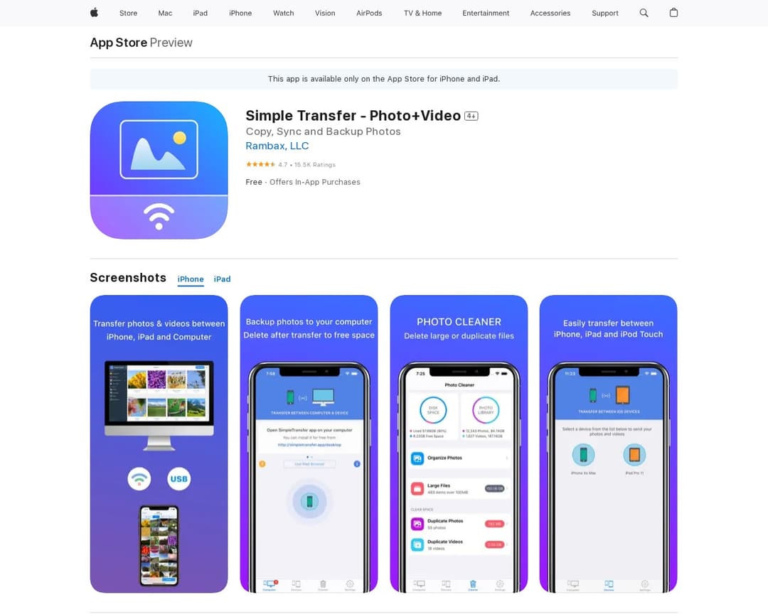 Simple Transfer - Photo+Video