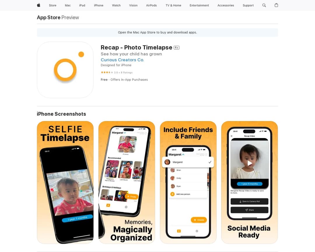 Recap - Photo Timelapse