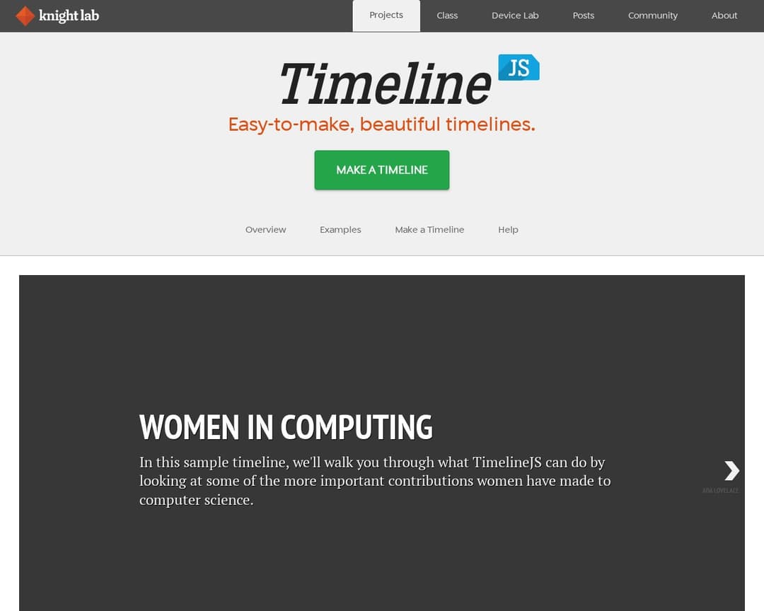 TimelineJS
