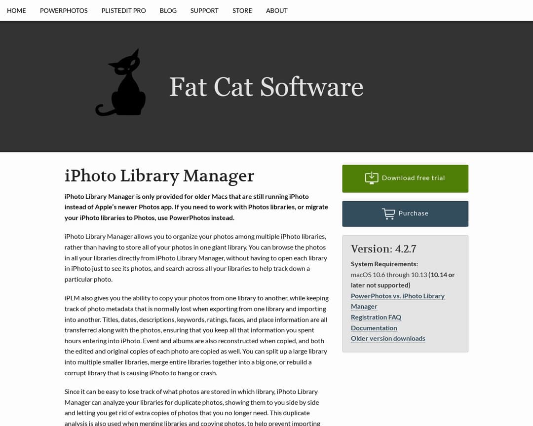 iPhoto Library Manager