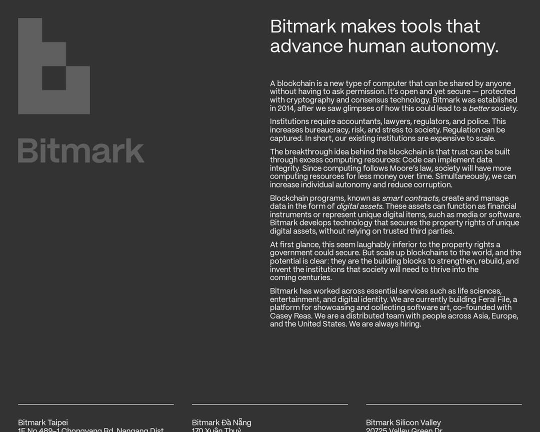 Bitmark