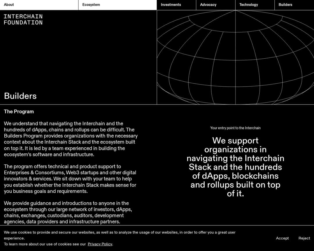 Interchain Foundation - Builders Program