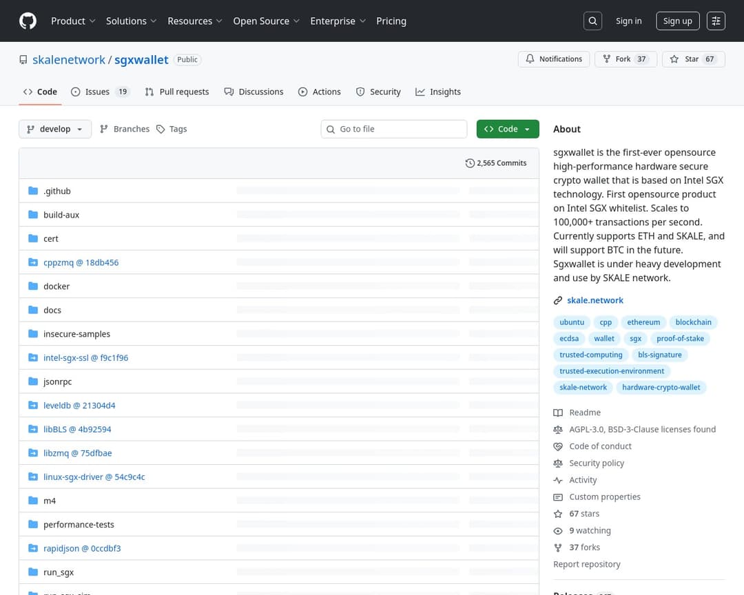 skalenetwork/sgxwallet