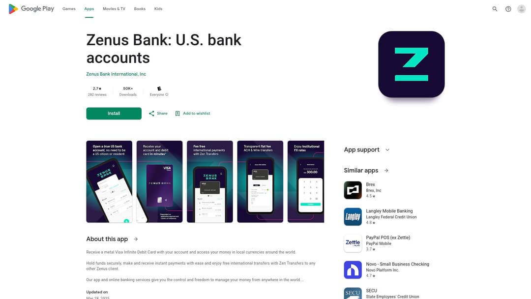 Zenus Bank