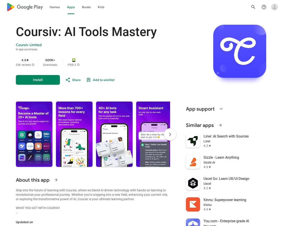 Coursiv: AI Tools Mastery